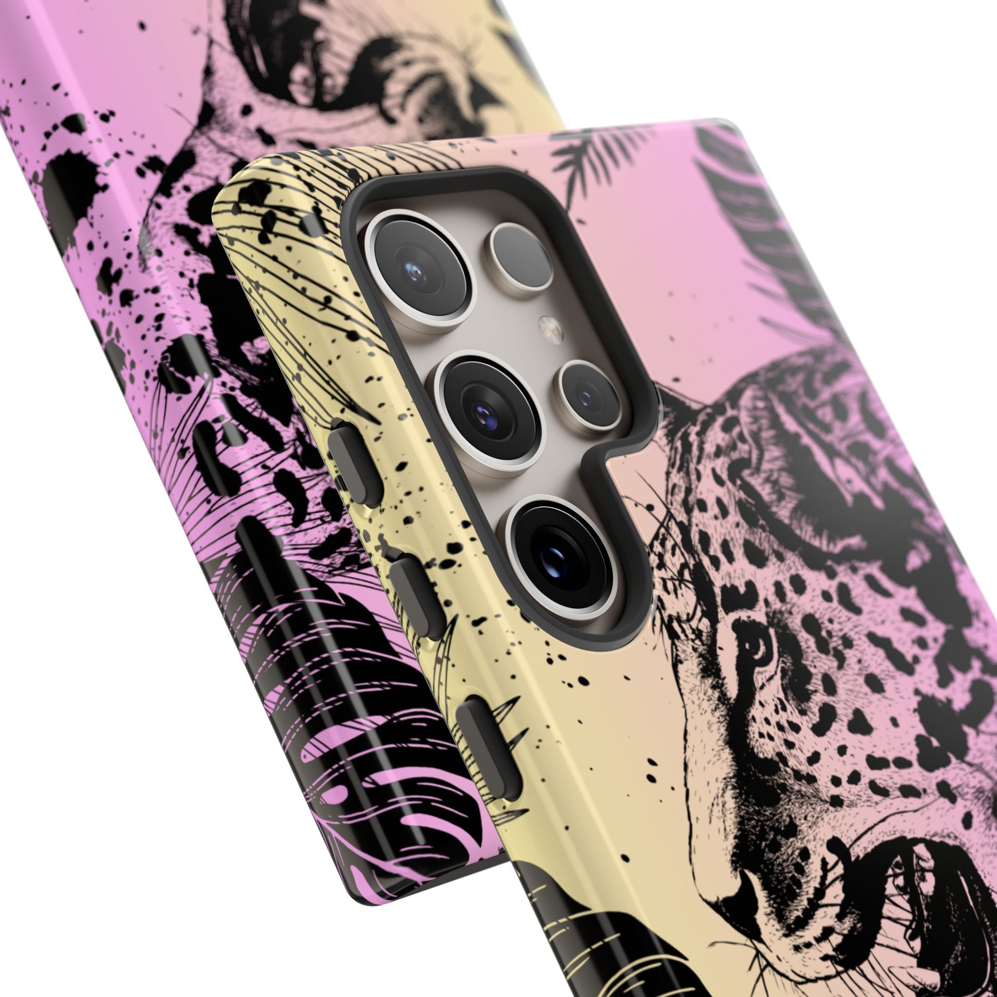 Be Strong and Courageous Tough Phone Case (Purple Hue)