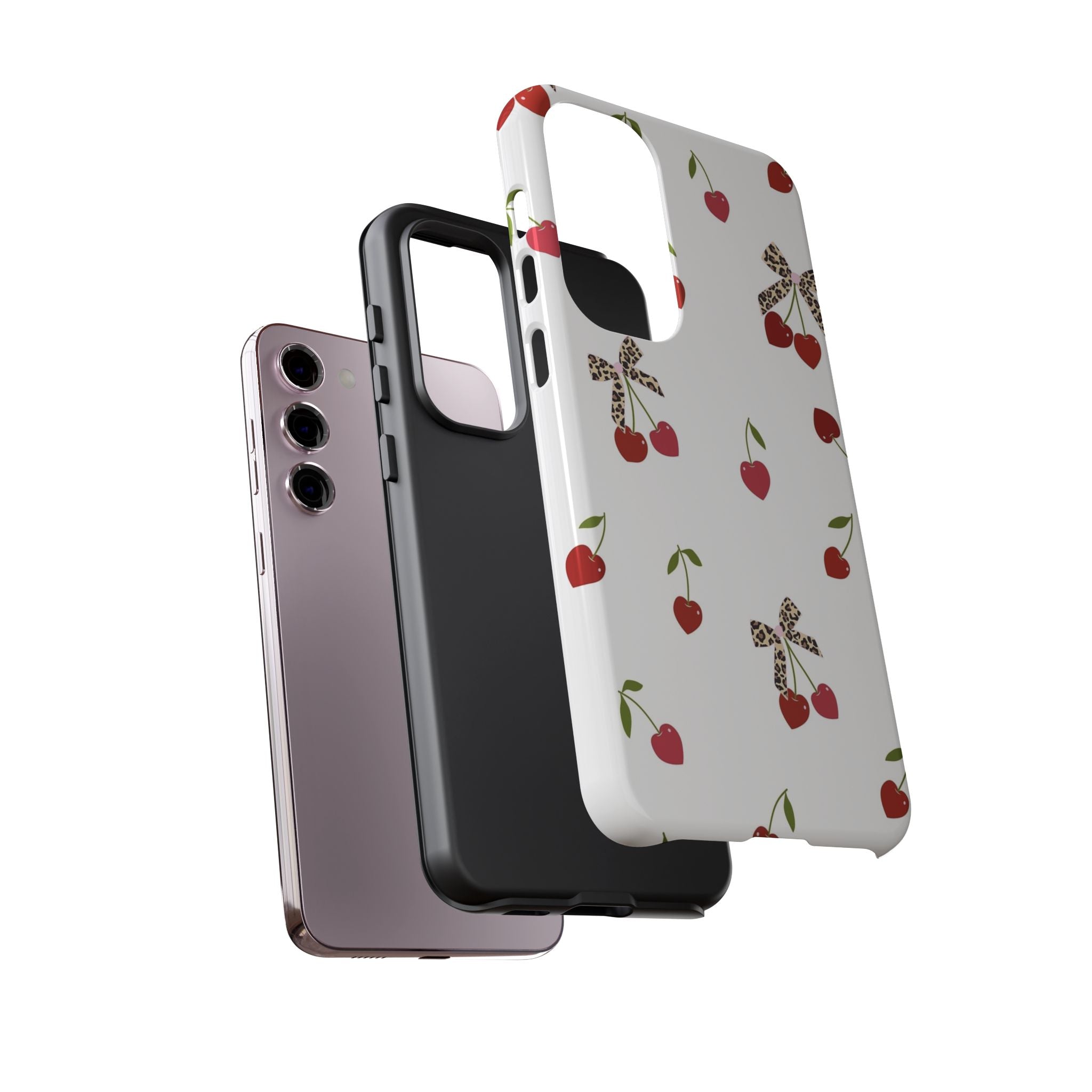 Cherries and Bows Phone Case
