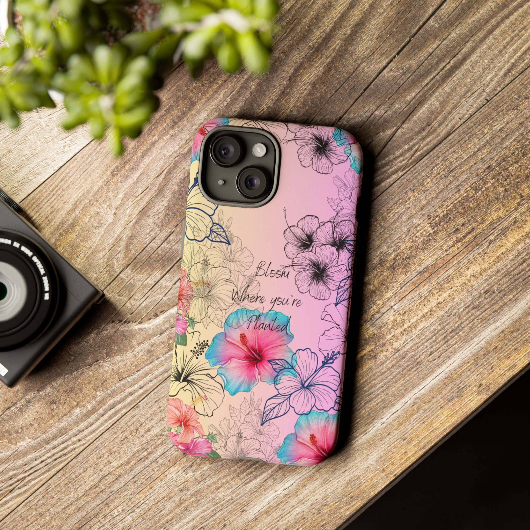 Bloom Where You're Planted Tough Phone Case