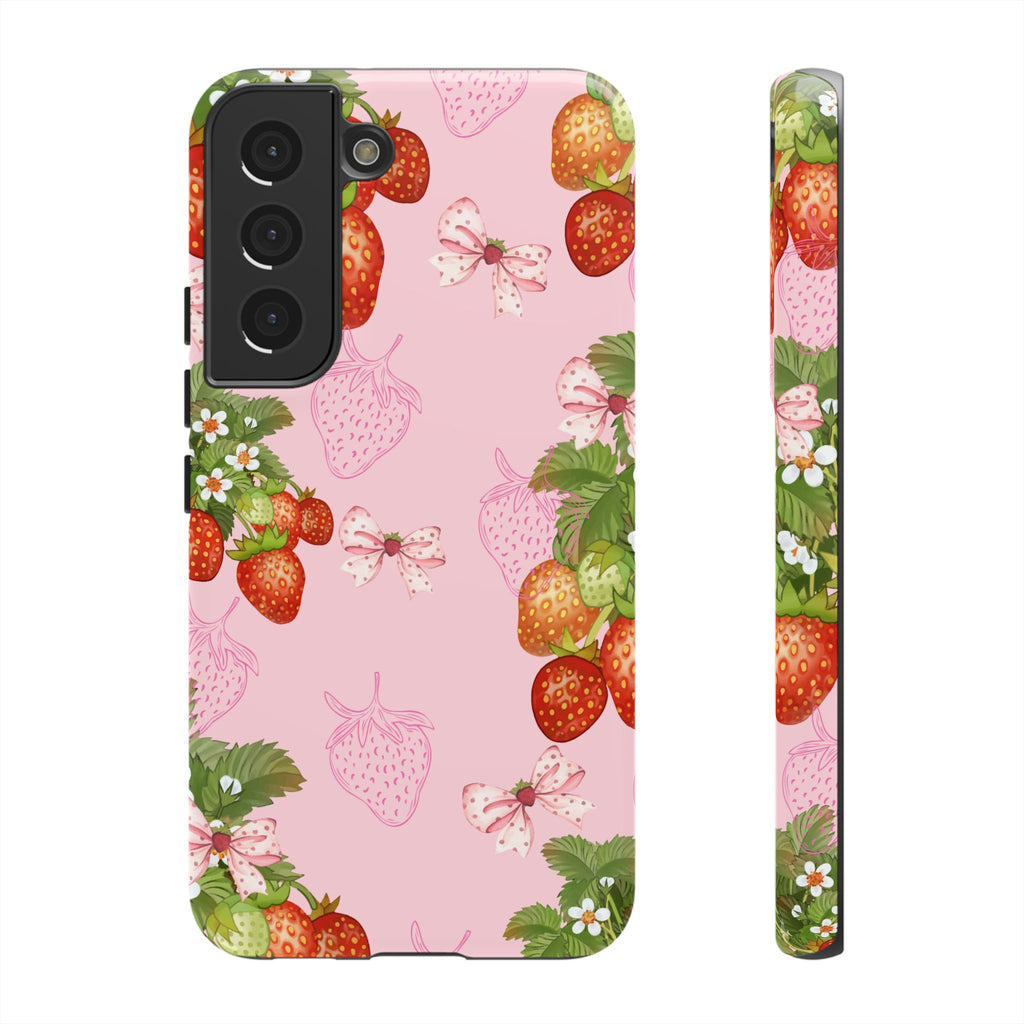 Strawberries Tough Case