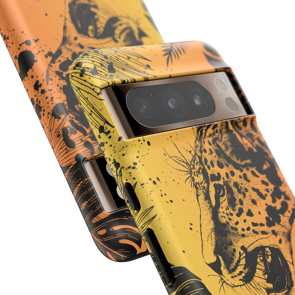 Be Strong and Courageous Tough Phone Case (Orange Hue)