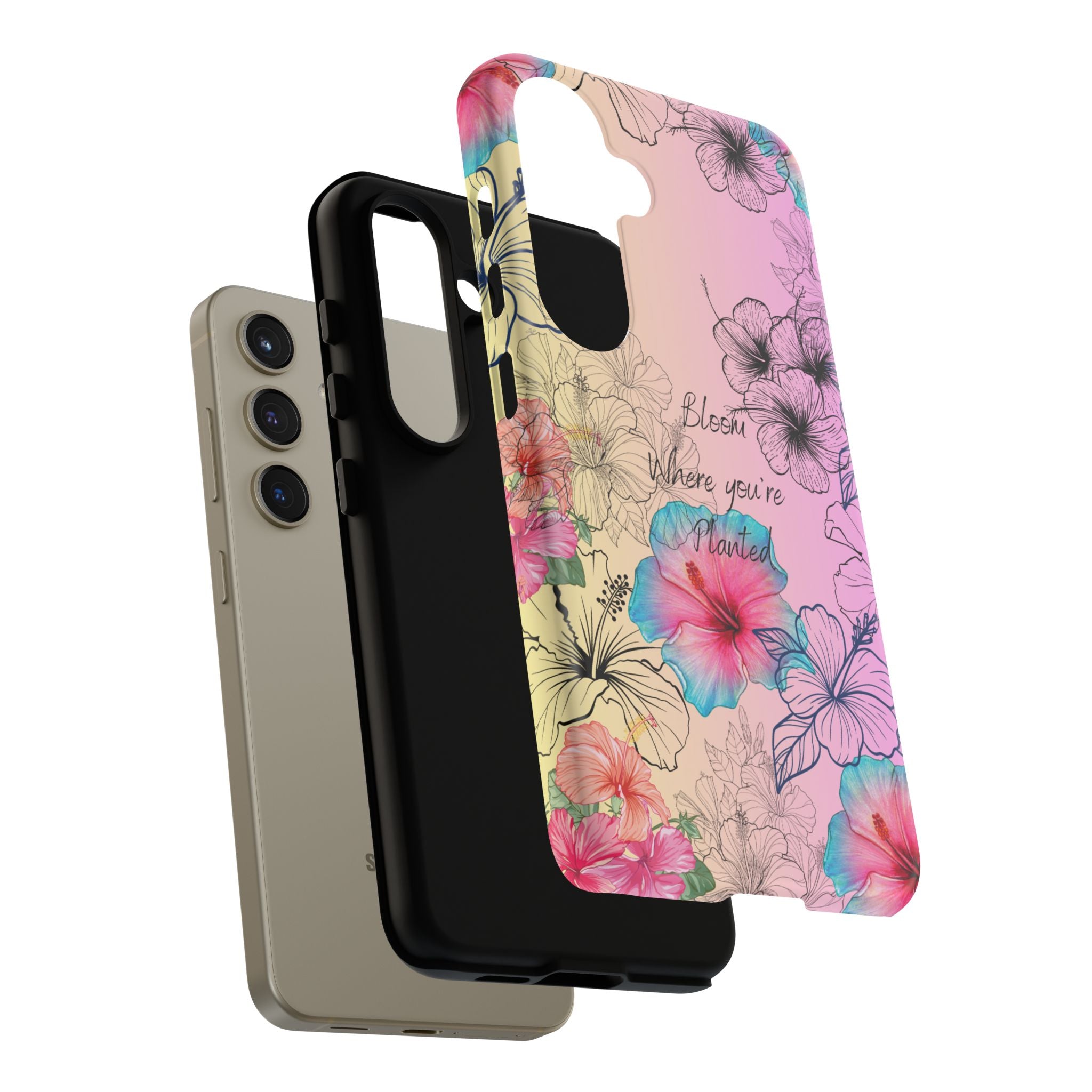 Bloom Where You're Planted Tough Phone Case