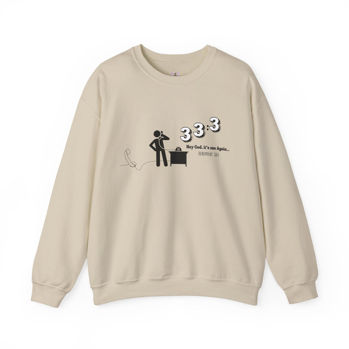 Jeremiah 33:3 Inspirational Crewneck Sweatshirt