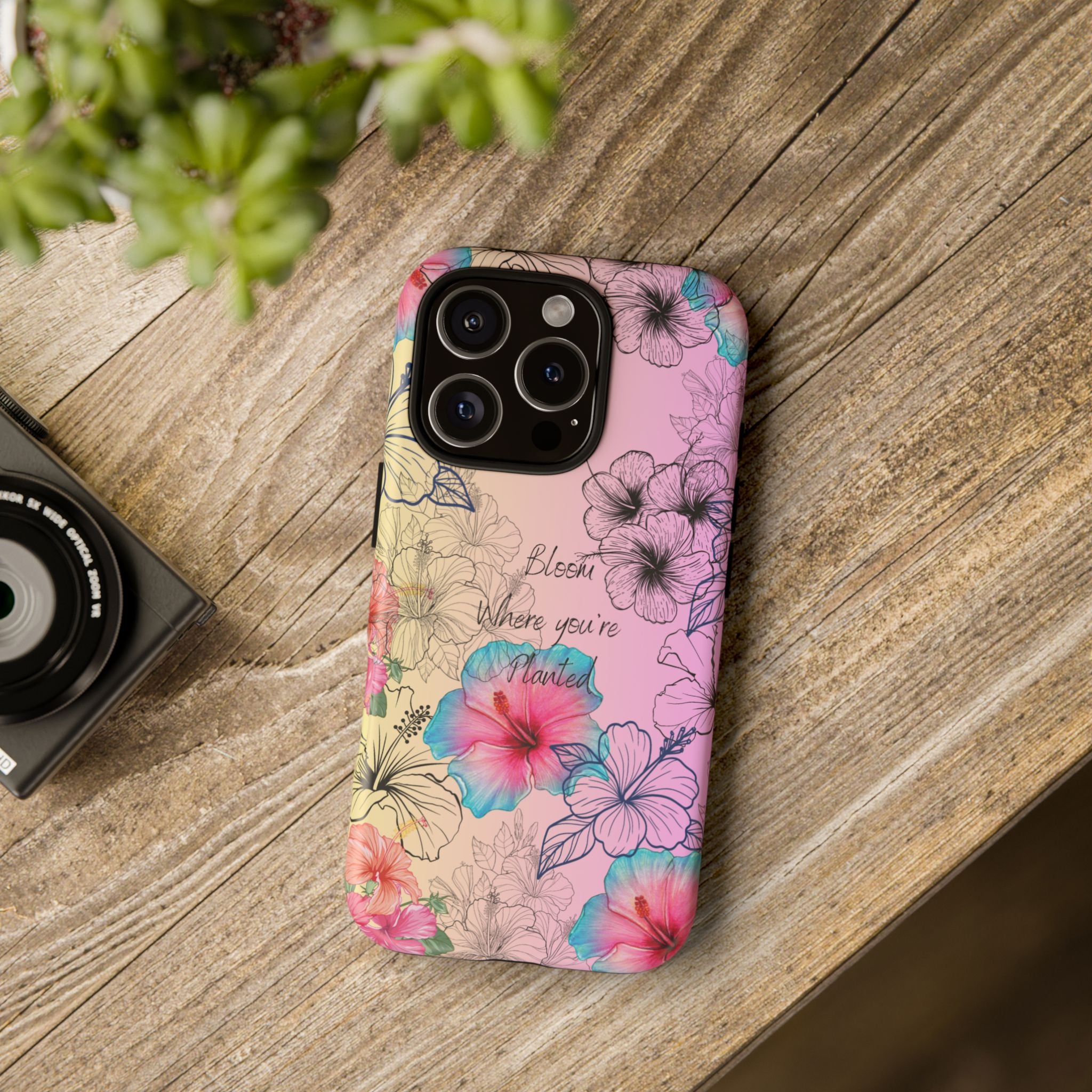 Bloom Where You're Planted Tough Phone Case