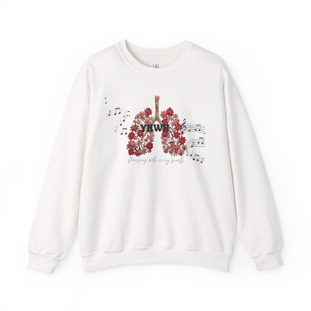 Floral Lungs Music Crewneck