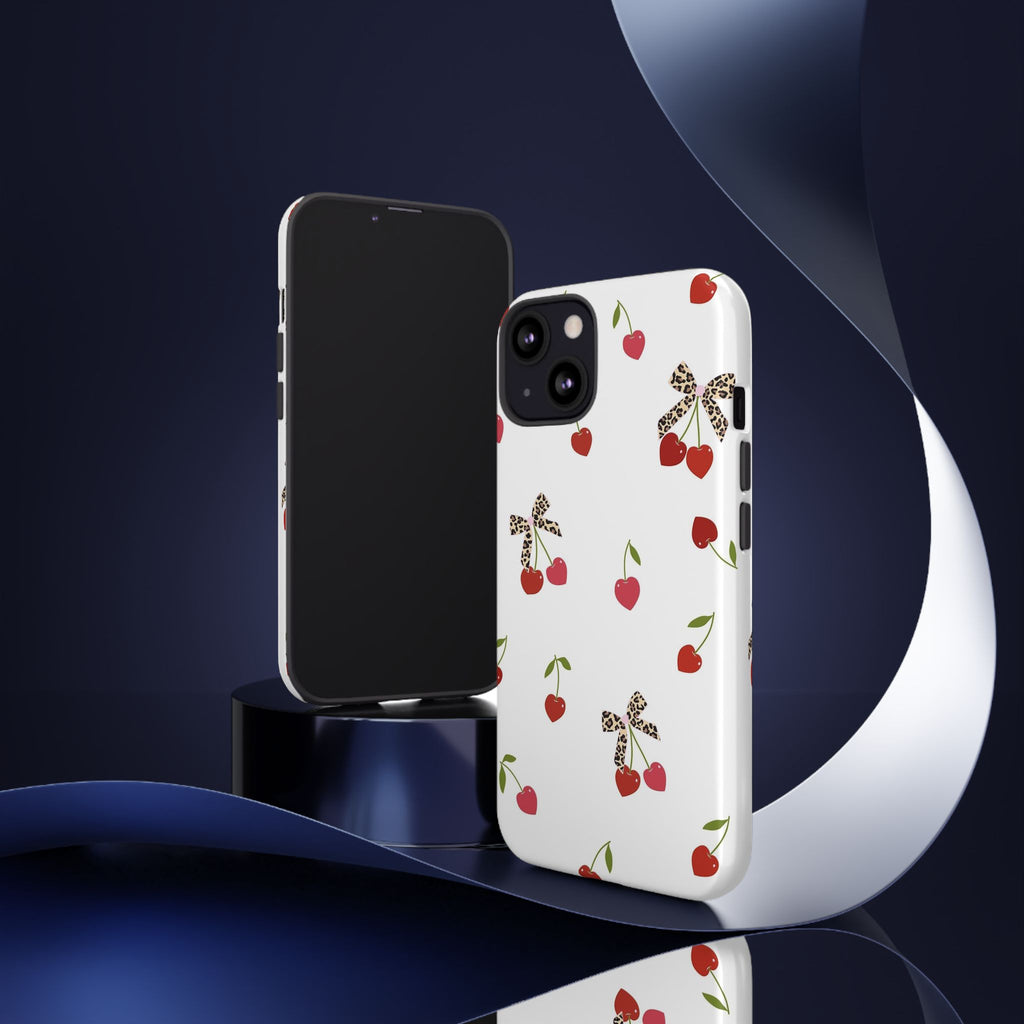 Cherries and Bows Phone Case