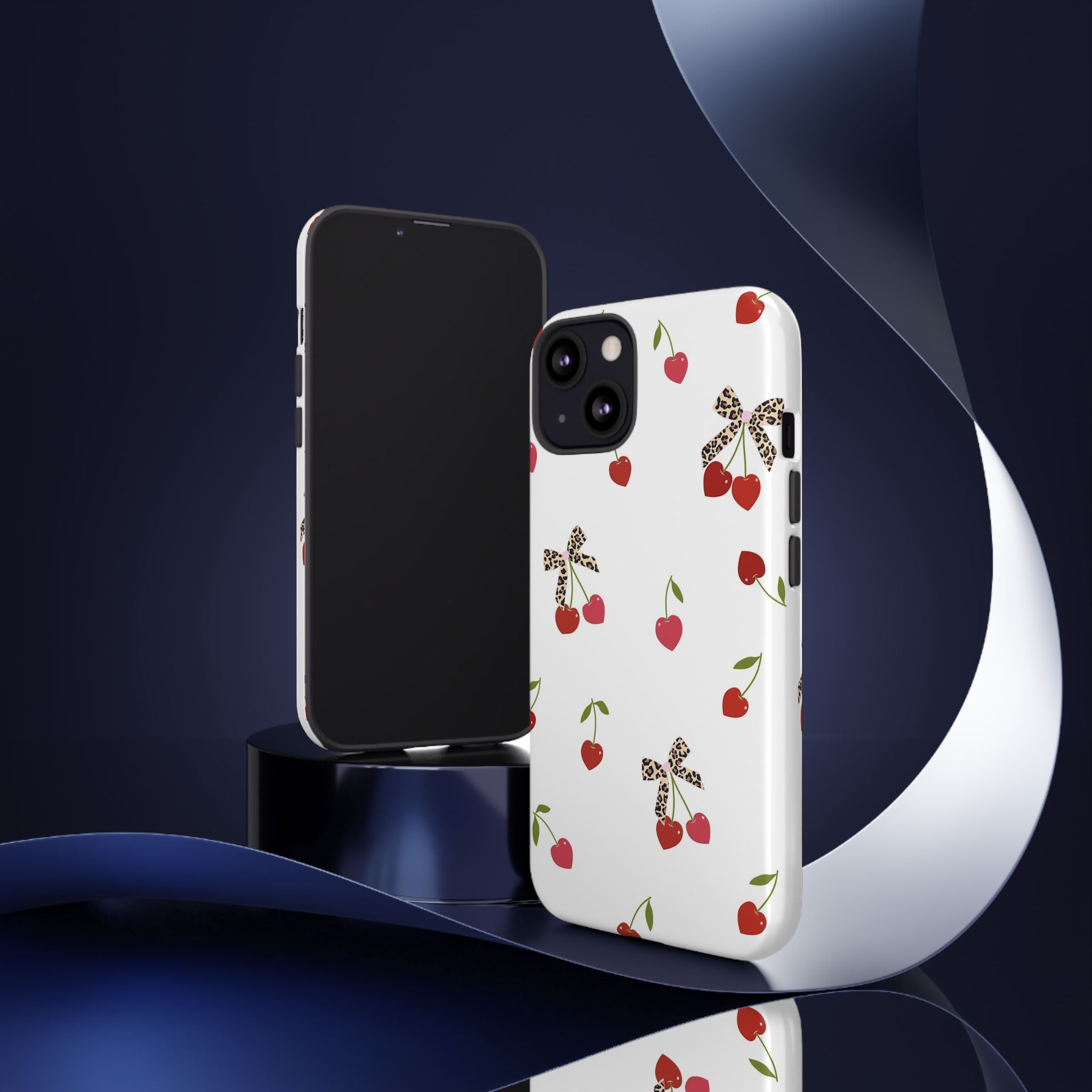 Cherries and Bows Phone Case