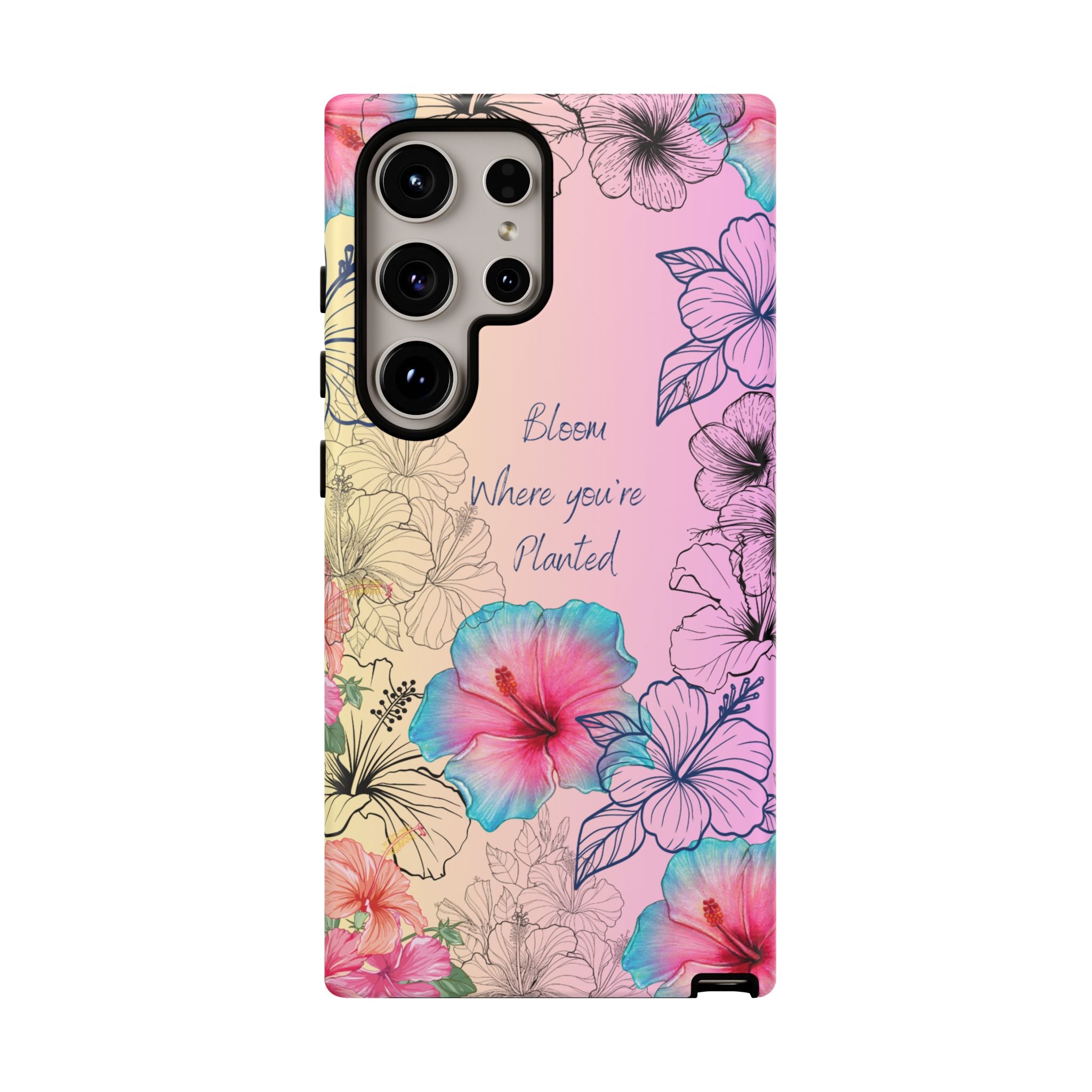 Bloom Where You're Planted Tough Phone Case