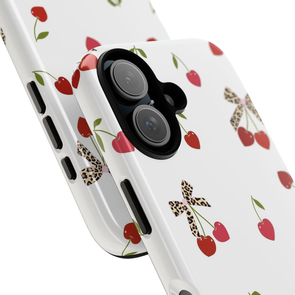 Cherries and Bows Phone Case