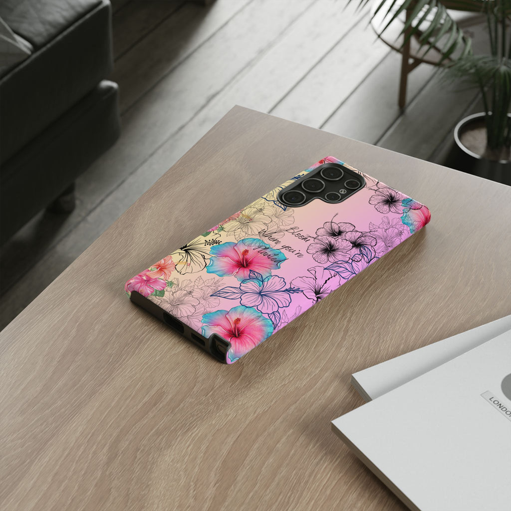 Bloom Where You're Planted Tough Phone Case