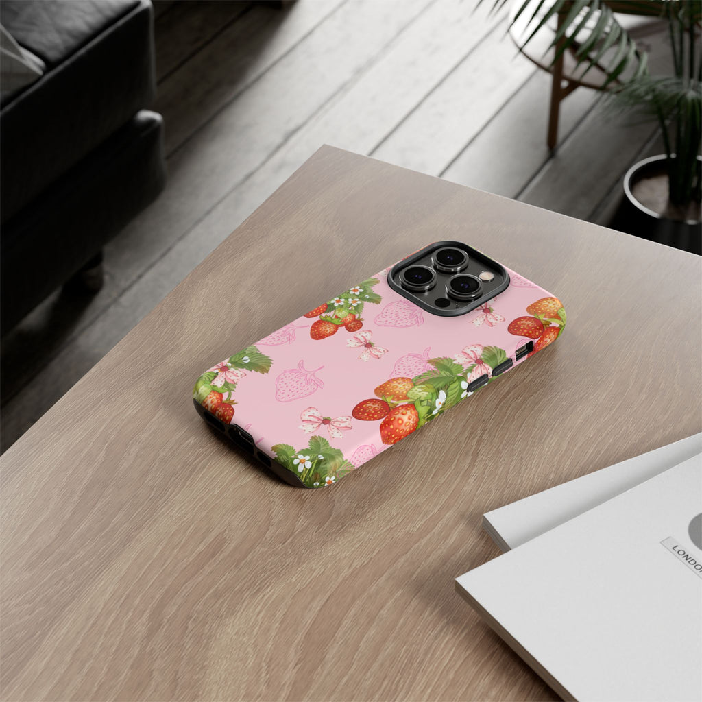 Strawberries Tough Case