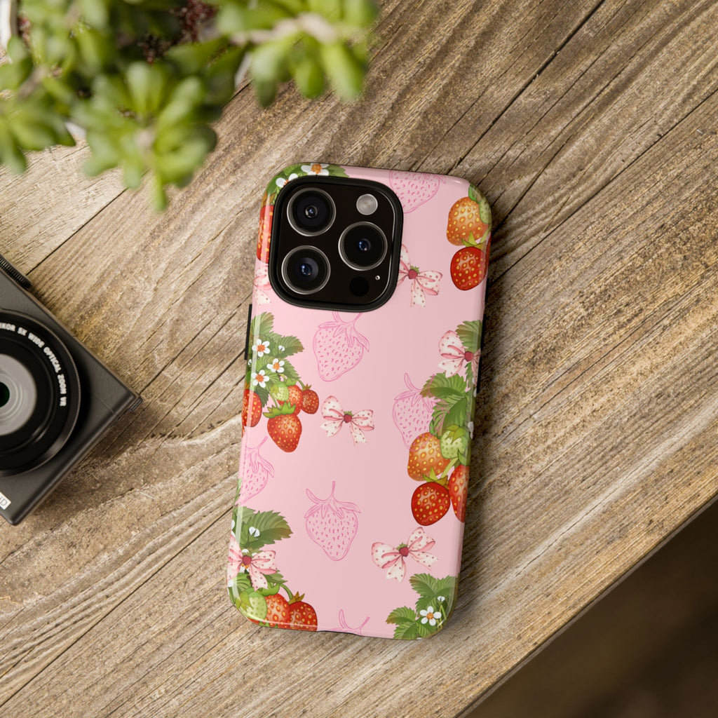 Strawberries Tough Case