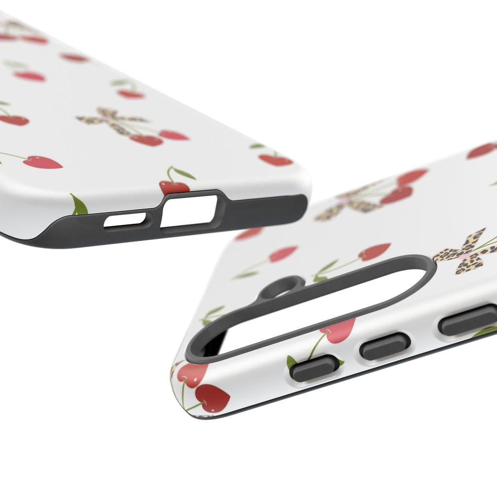 Cherries and Bows Phone Case