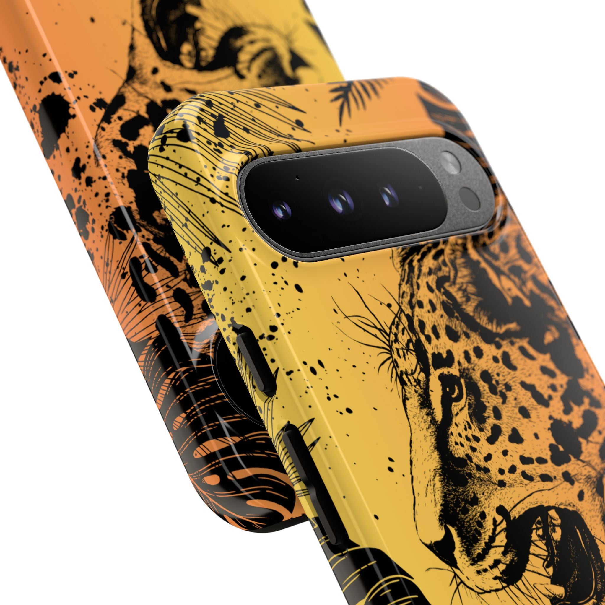 Be Strong and Courageous Tough Phone Case (Orange Hue)