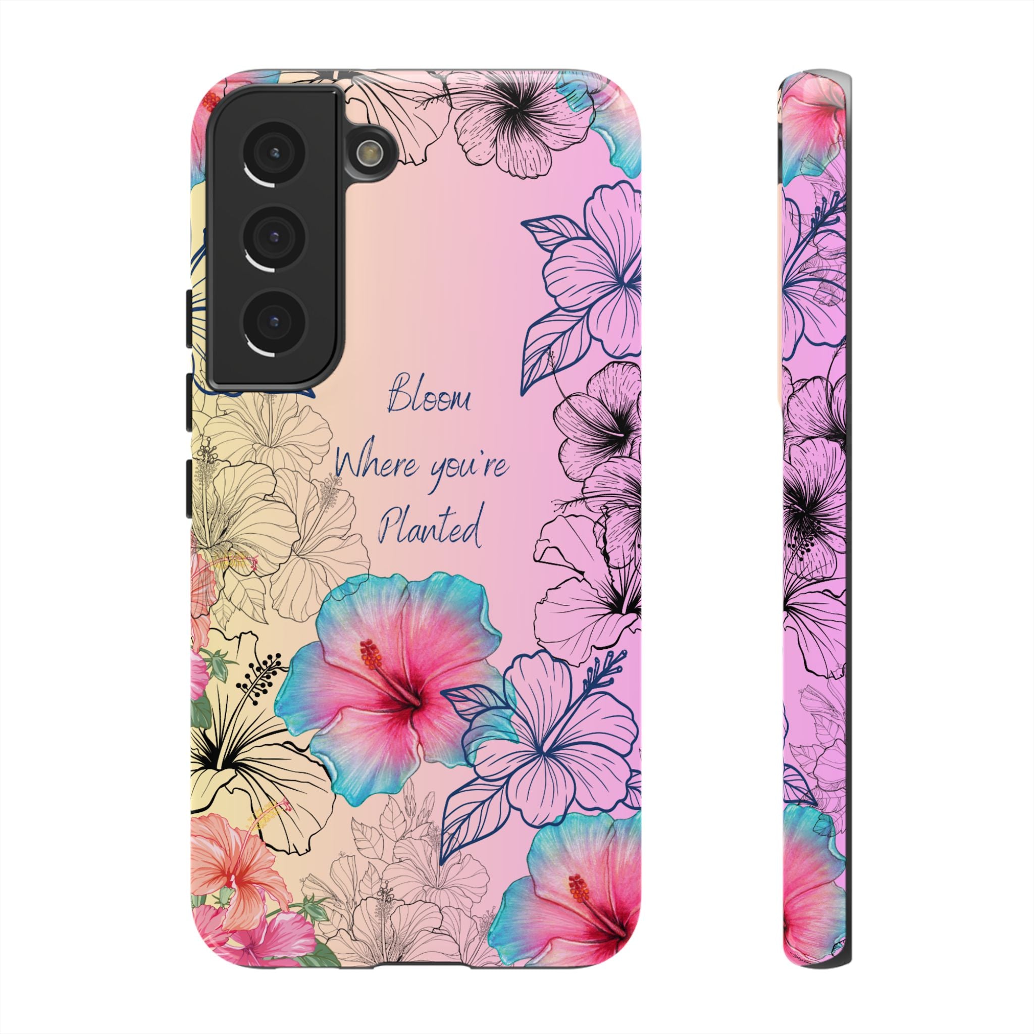 Bloom Where You're Planted Tough Phone Case