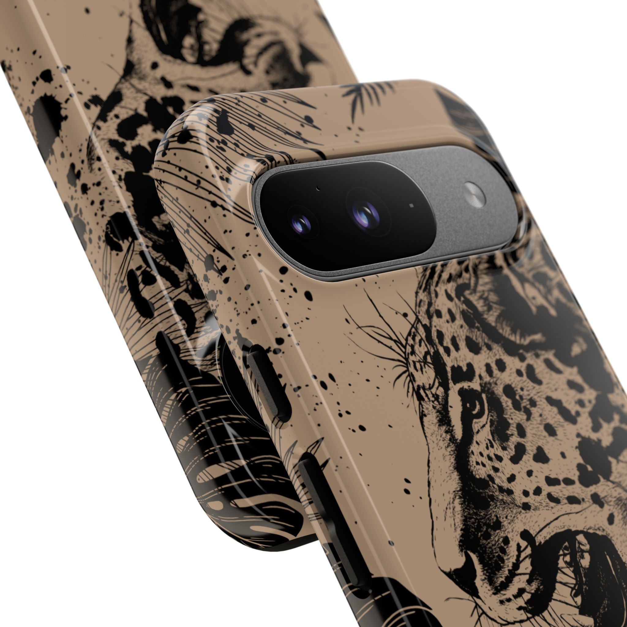 Be Strong and Courageous Tough Phone Case (Brown)