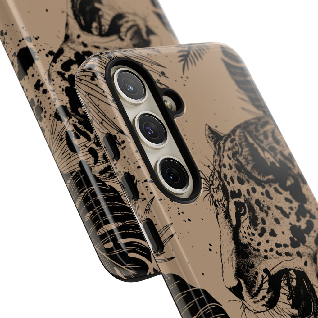 Be Strong and Courageous Tough Phone Case (Brown)