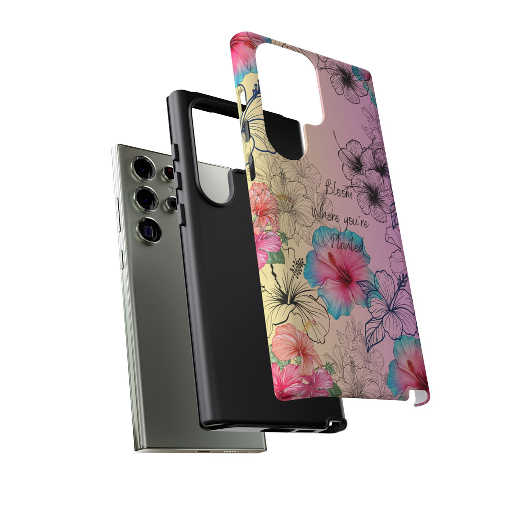 Bloom Where You're Planted Tough Phone Case