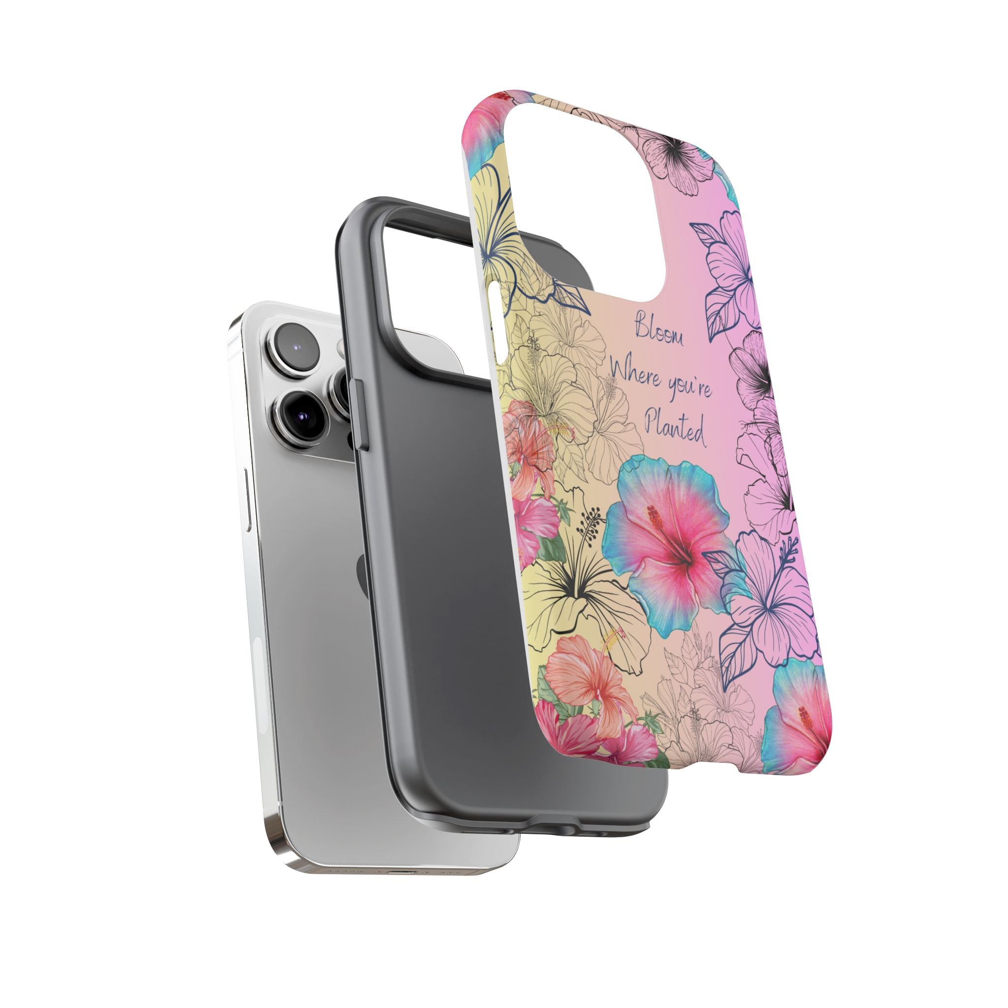 Bloom Where You're Planted Tough Phone Case