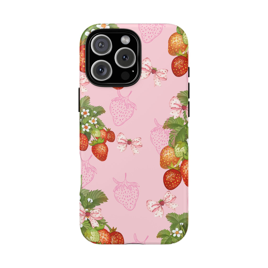 Strawberries Tough Case