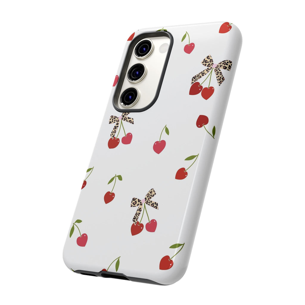Cherries and Bows Phone Case