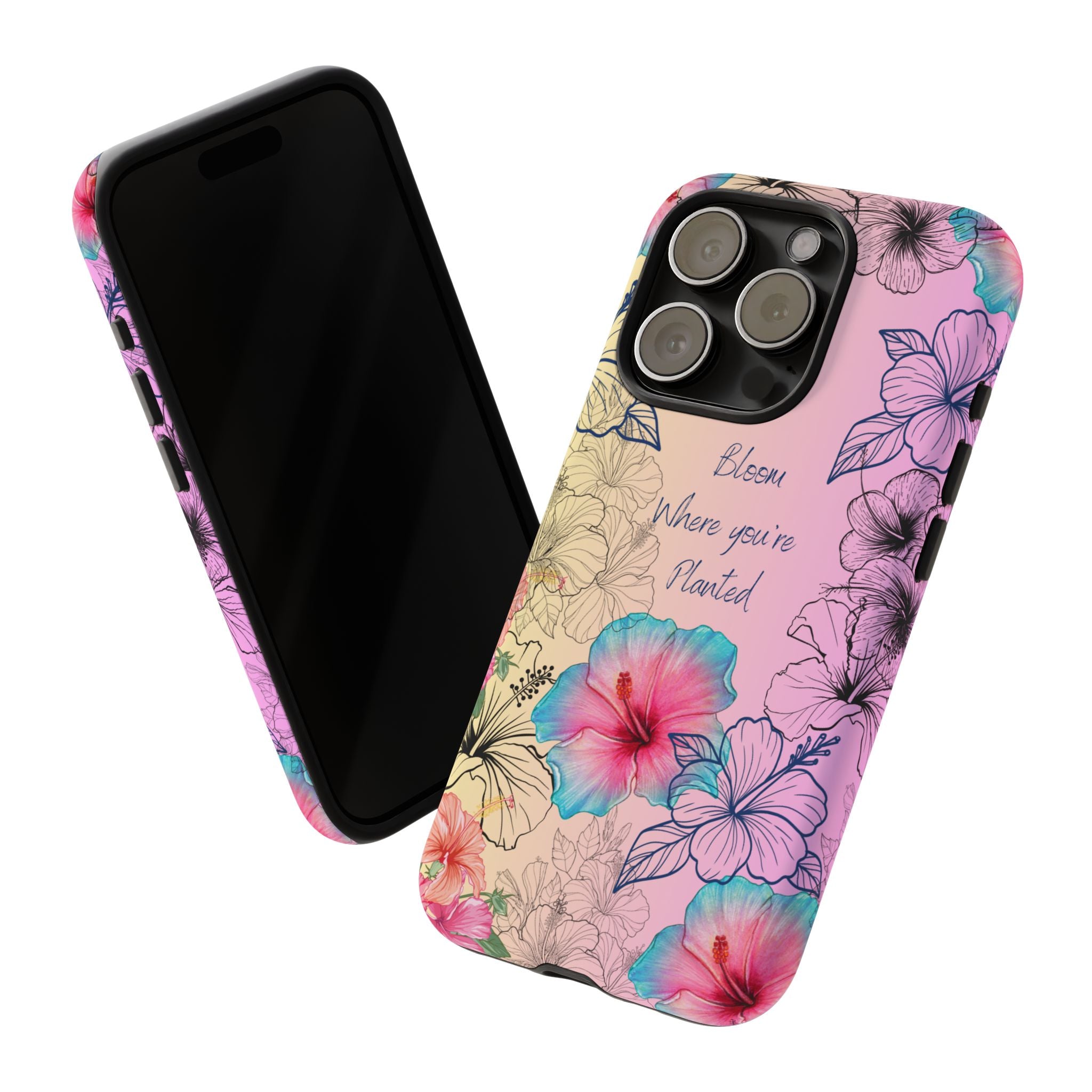 Bloom Where You're Planted Tough Phone Case