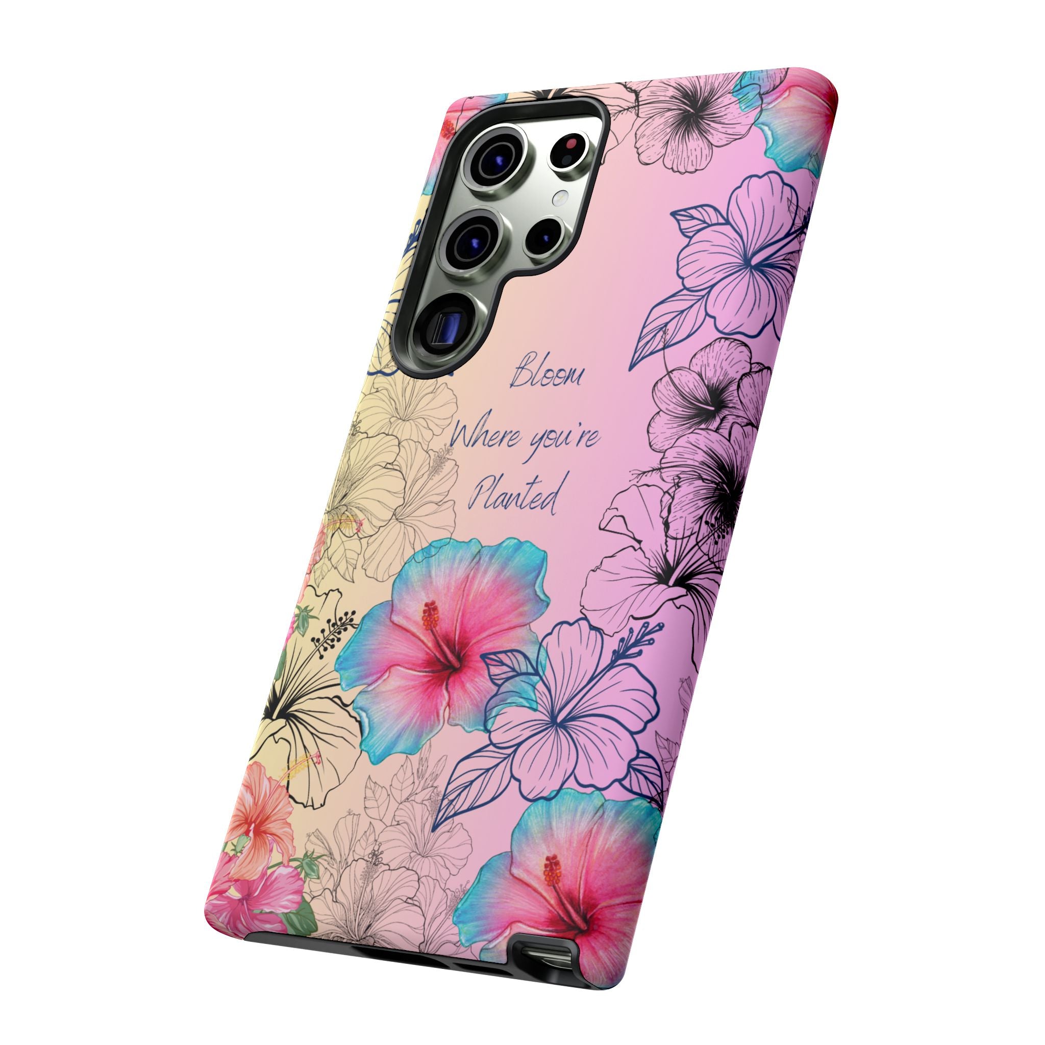 Bloom Where You're Planted Tough Phone Case