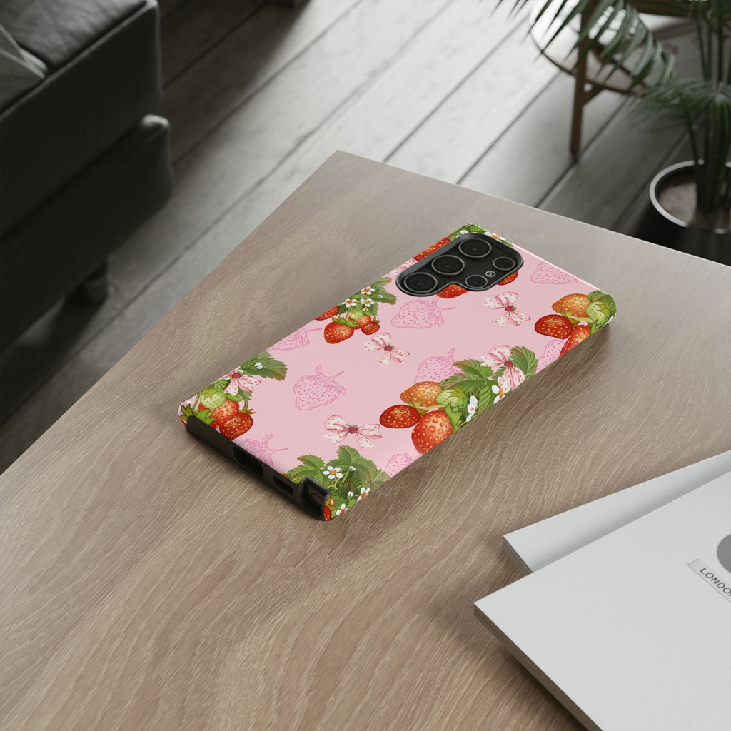 Strawberries Tough Case