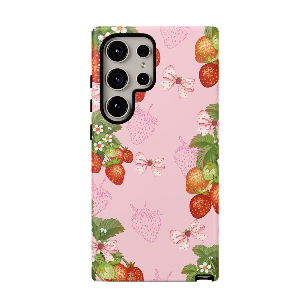 Strawberries Tough Case