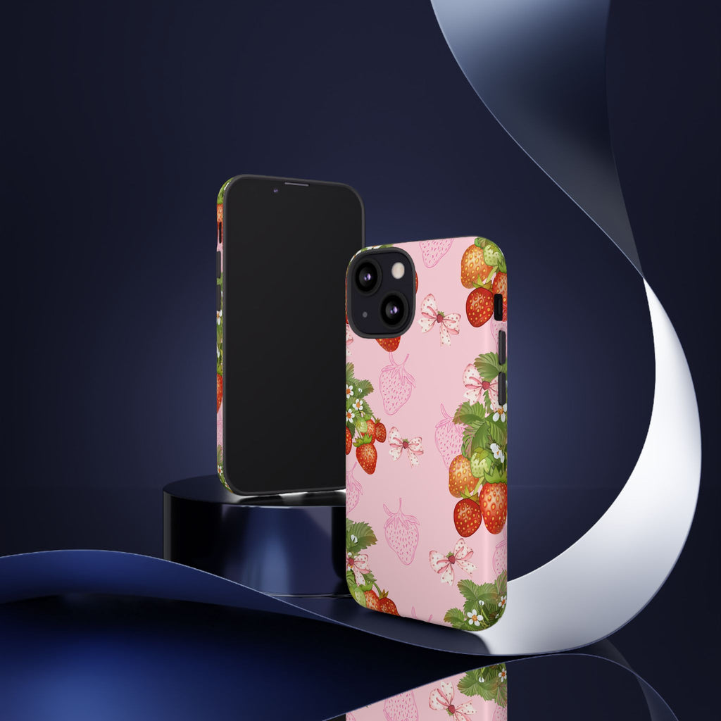Strawberries Tough Case