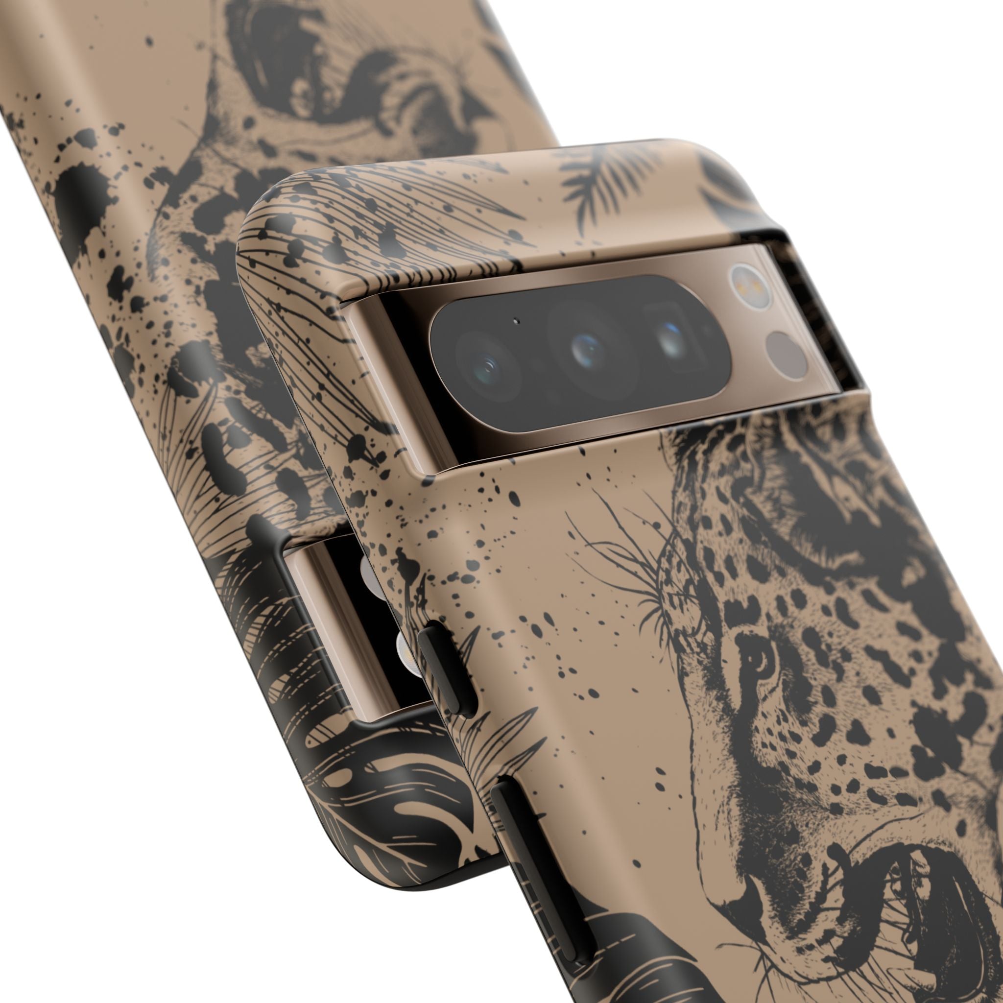 Be Strong and Courageous Tough Phone Case (Brown)