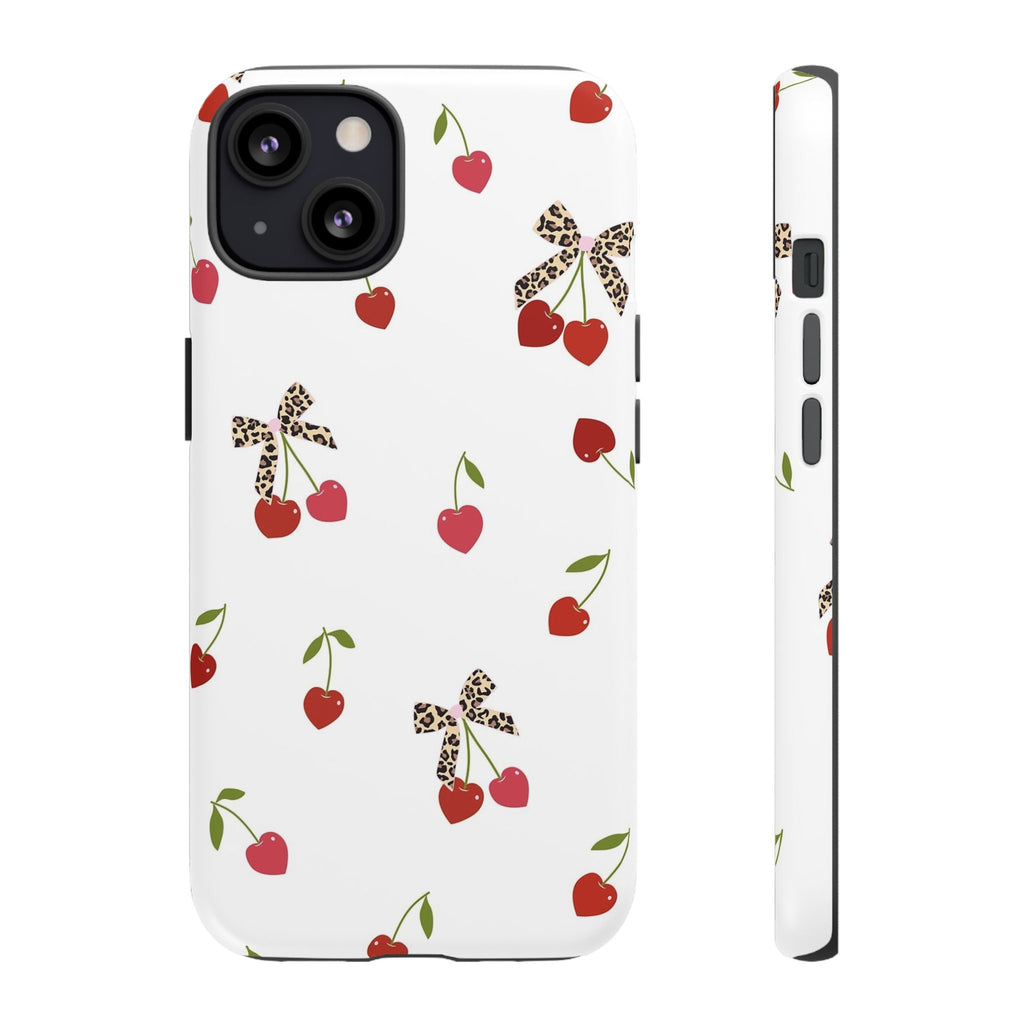 Cherries and Bows Phone Case