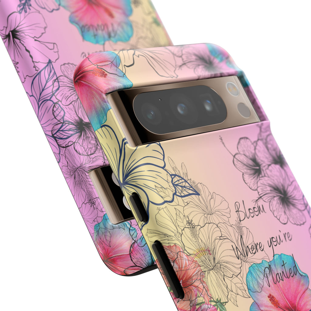 Bloom Where You're Planted Tough Phone Case