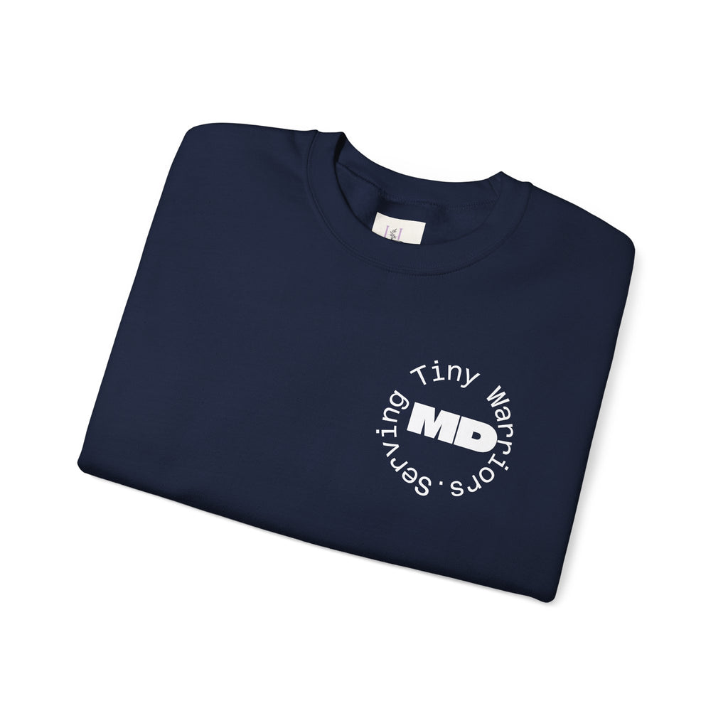 ( MD) NICU's Little Warriors Crewneck Sweatshirt