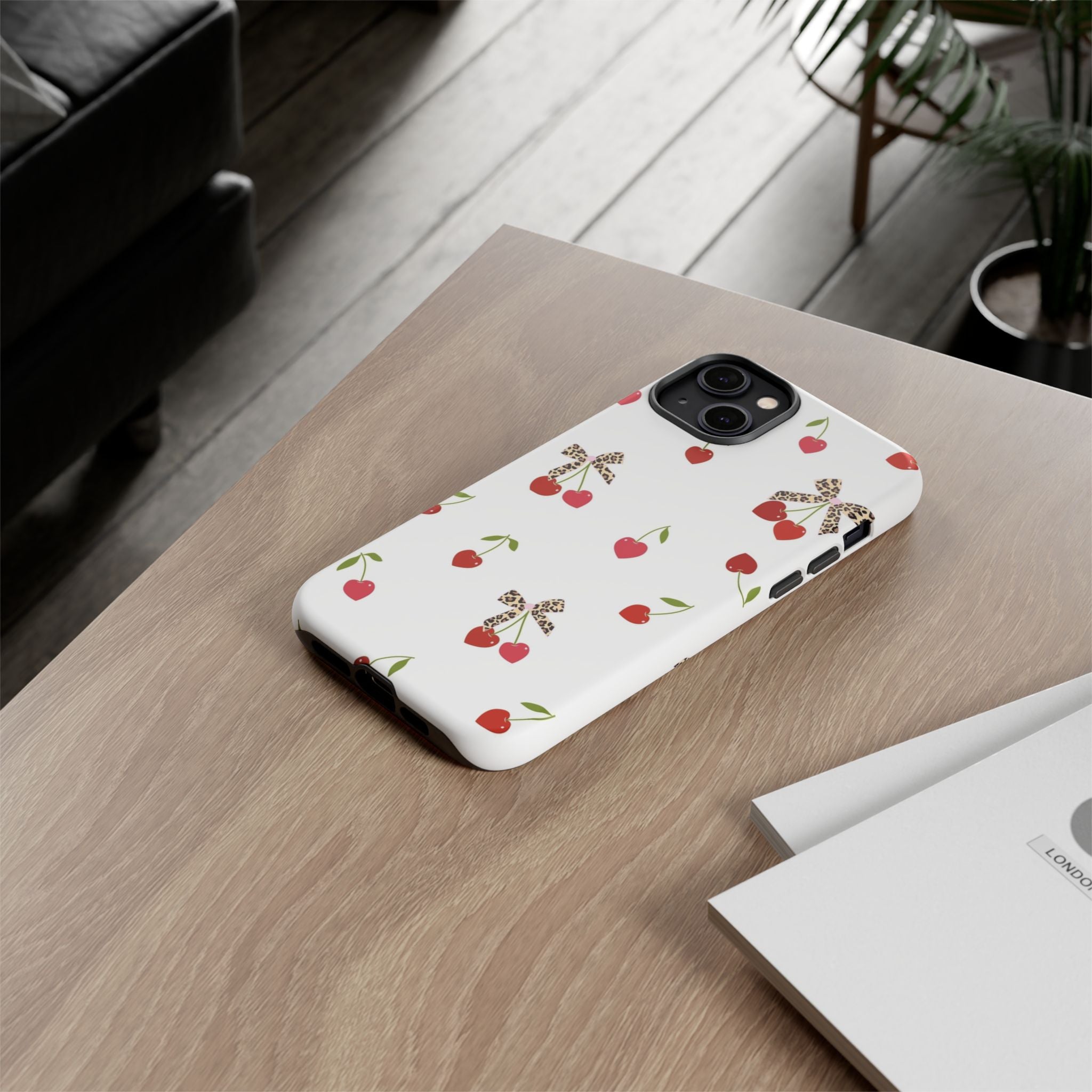 Cherries and Bows Phone Case