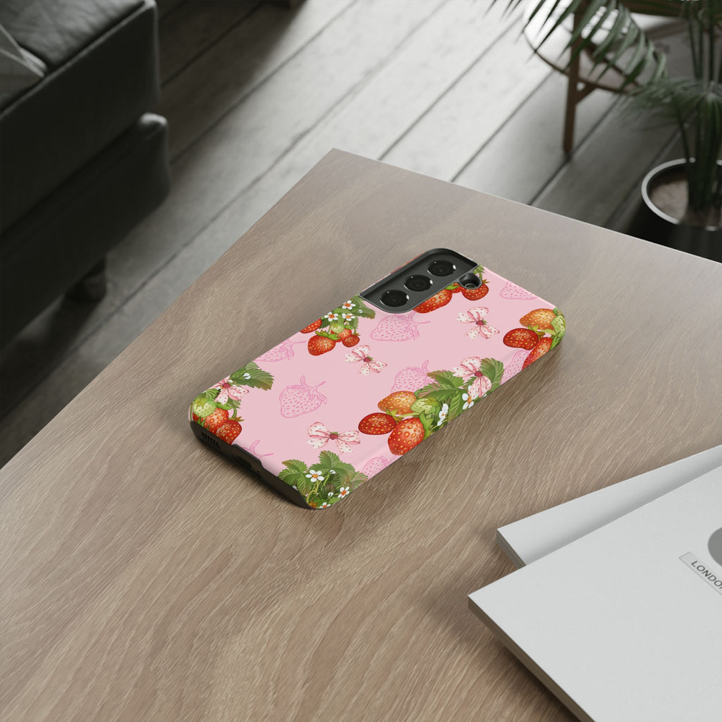 Strawberries Tough Case