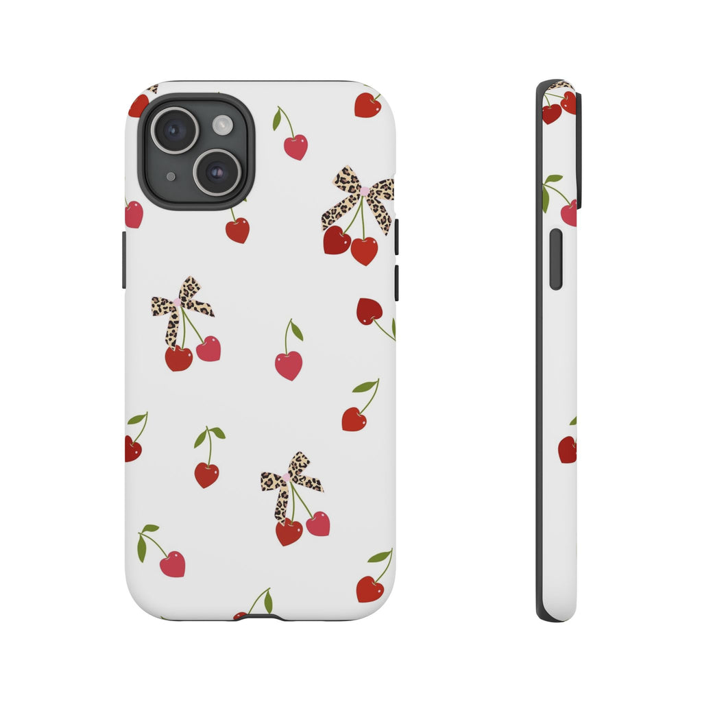 Cherries and Bows Phone Case
