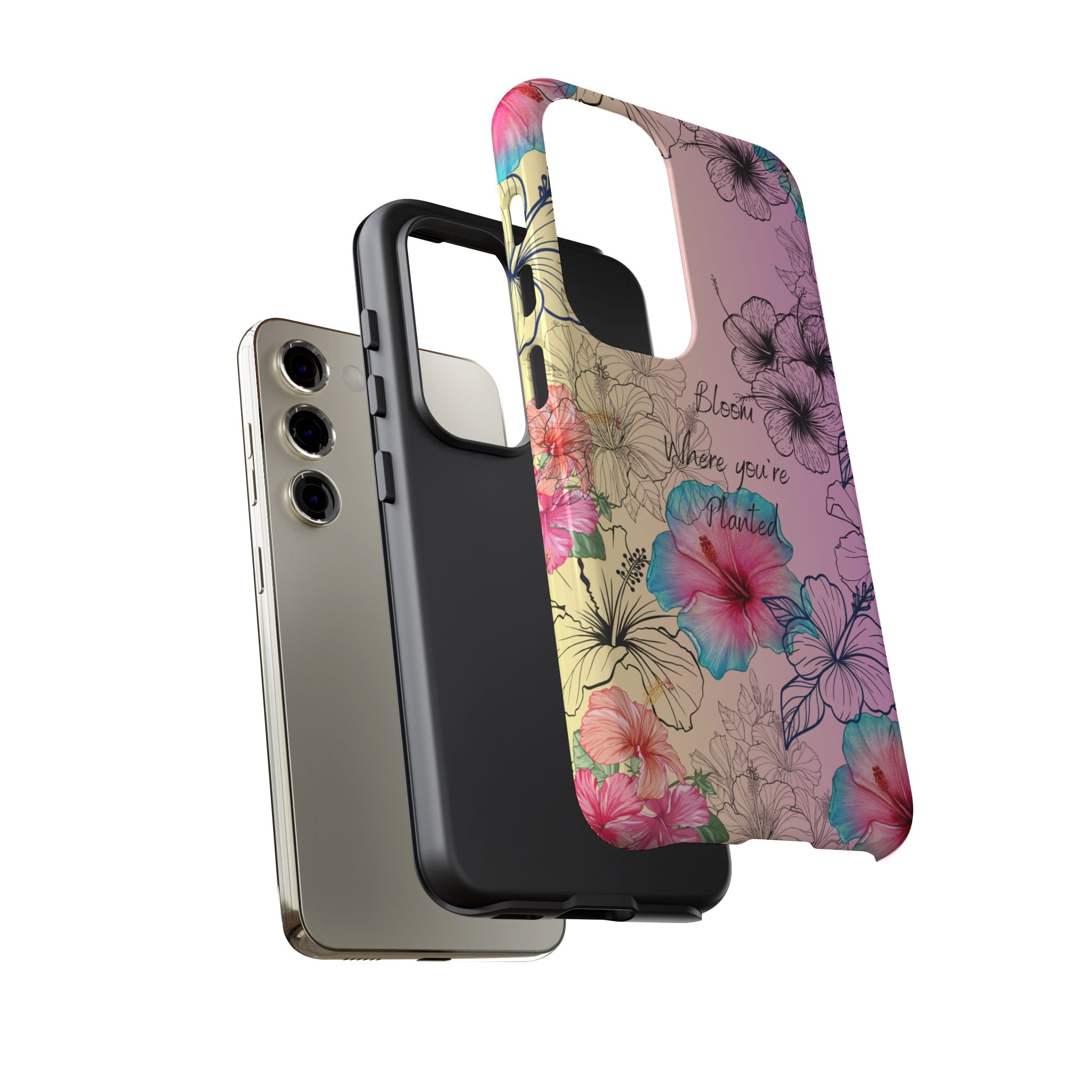 Bloom Where You're Planted Tough Phone Case