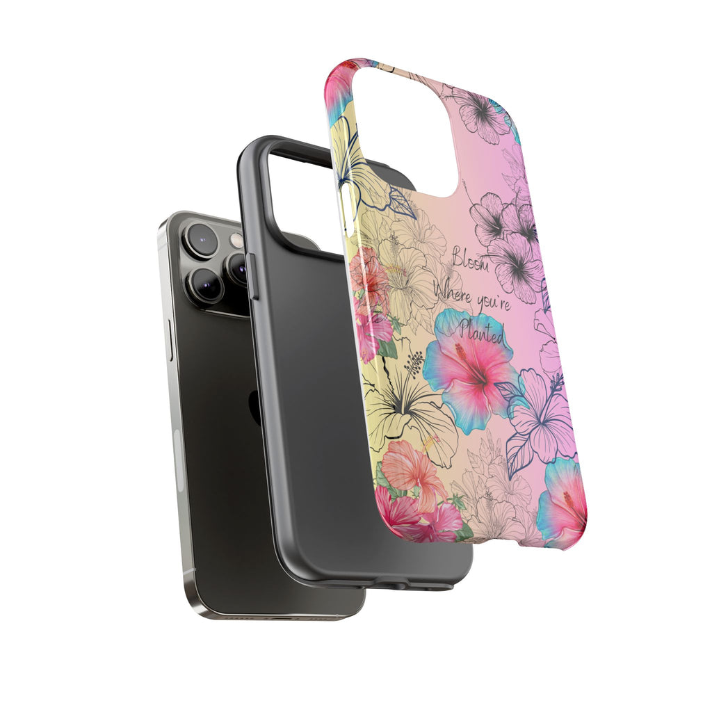Bloom Where You're Planted Tough Phone Case