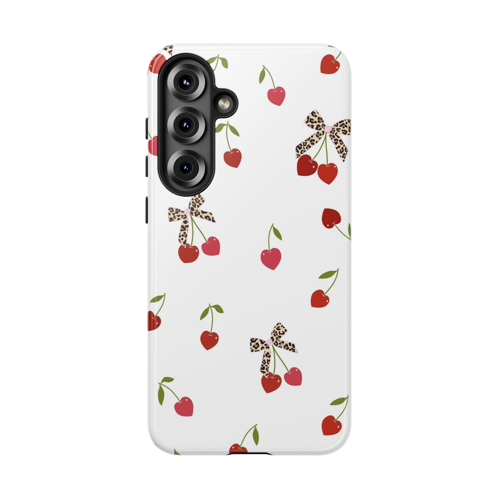 Cherries and Bows Phone Case