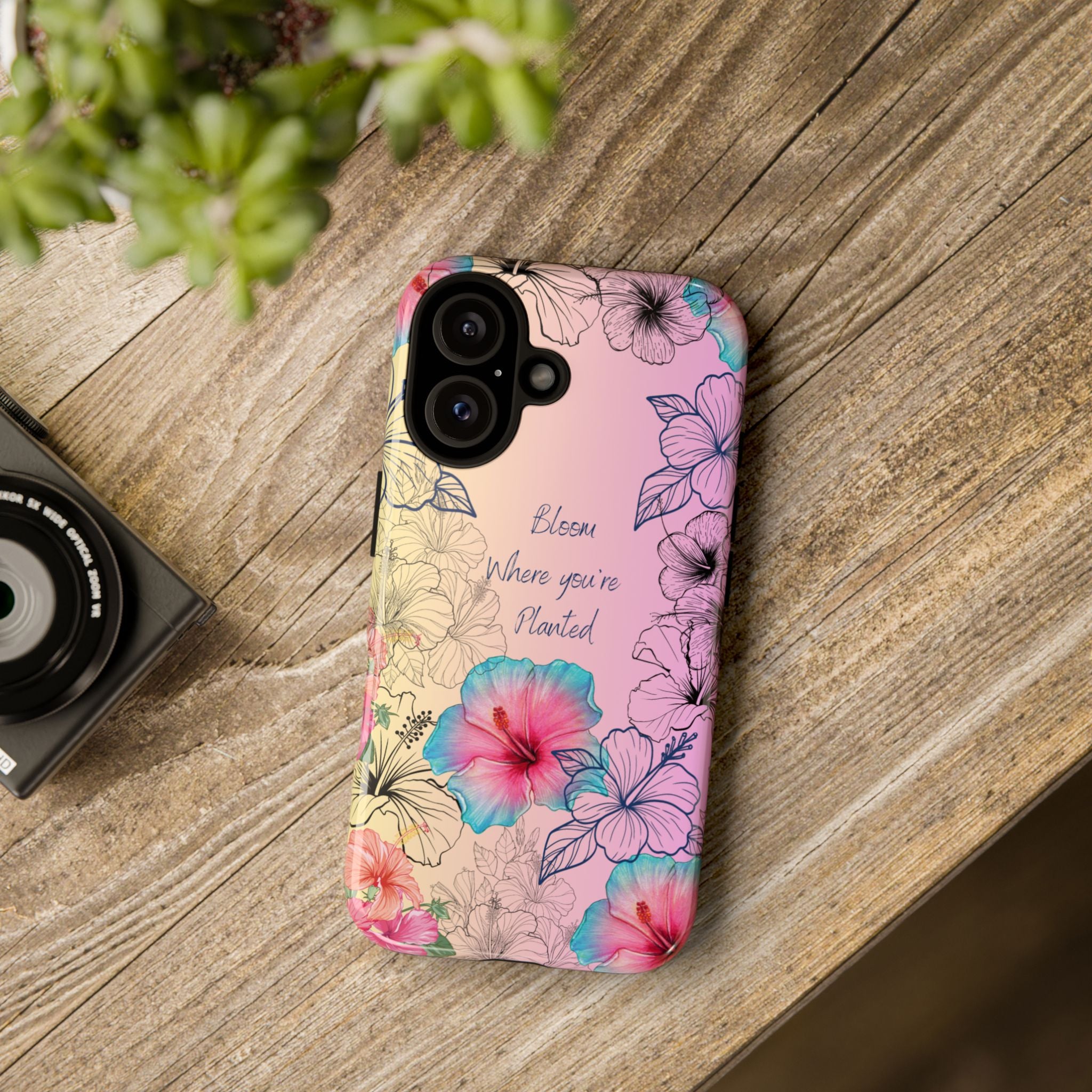 Bloom Where You're Planted Tough Phone Case