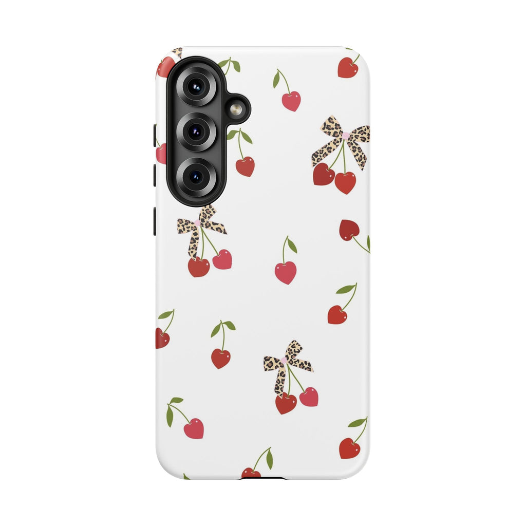 Cherries and Bows Phone Case