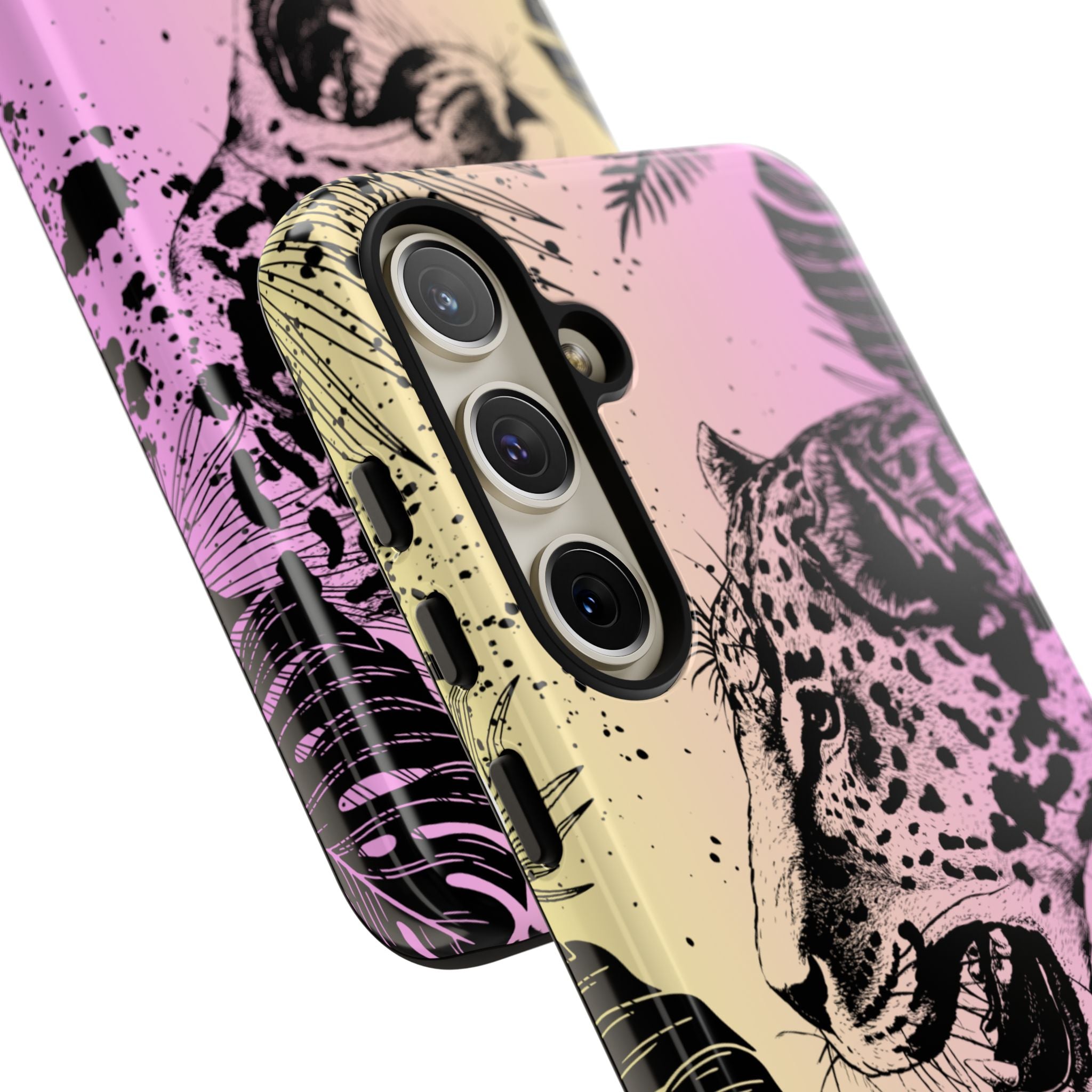 Be Strong and Courageous Tough Phone Case (Purple Hue)