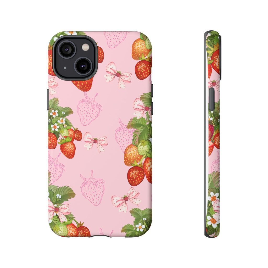 Strawberries Tough Case