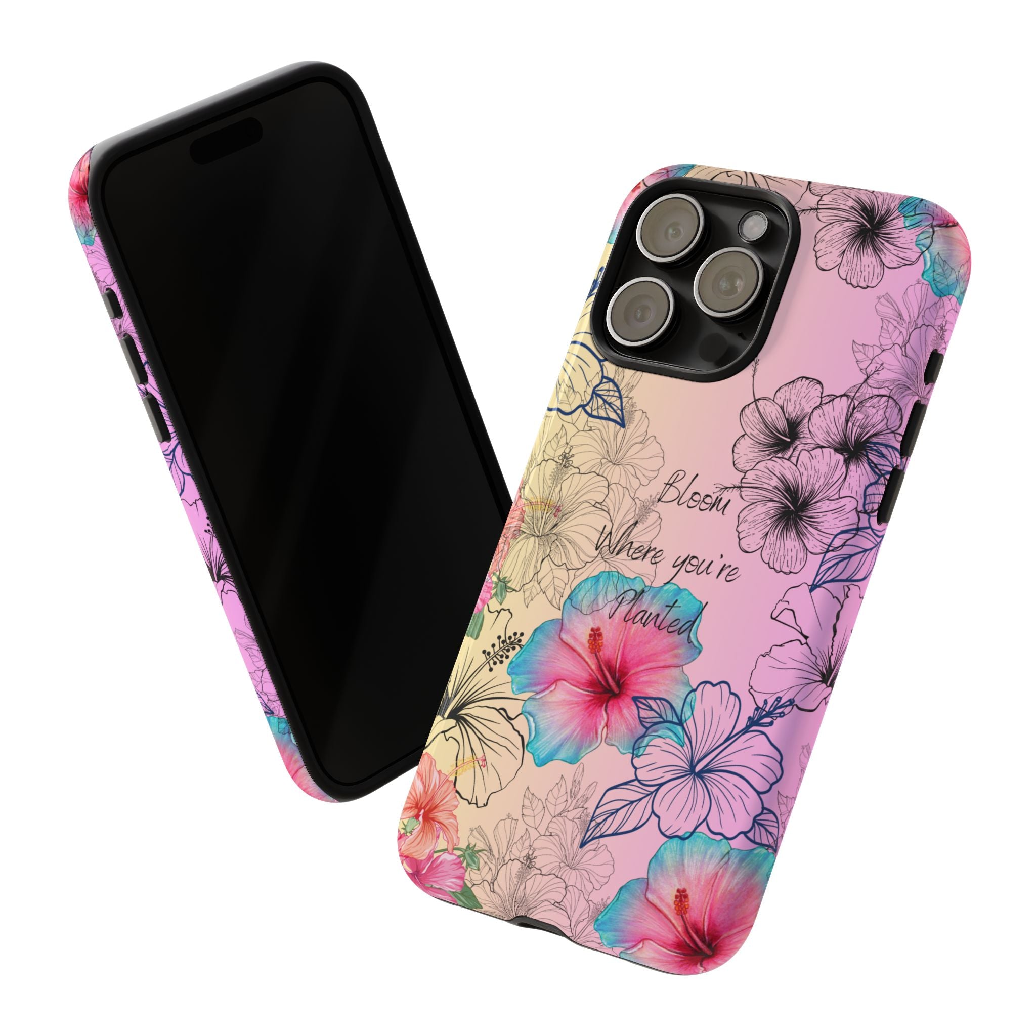 Bloom Where You're Planted Tough Phone Case