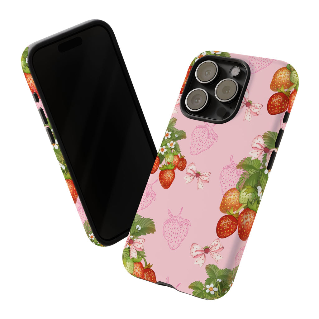 Strawberries Tough Case