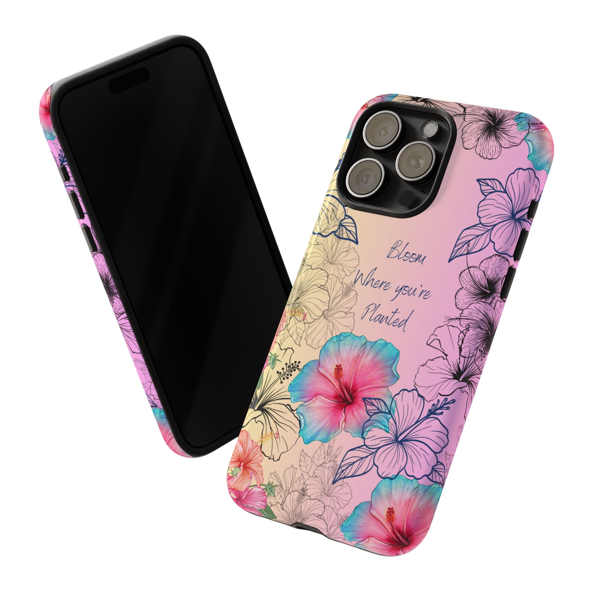 Bloom Where You're Planted Tough Phone Case