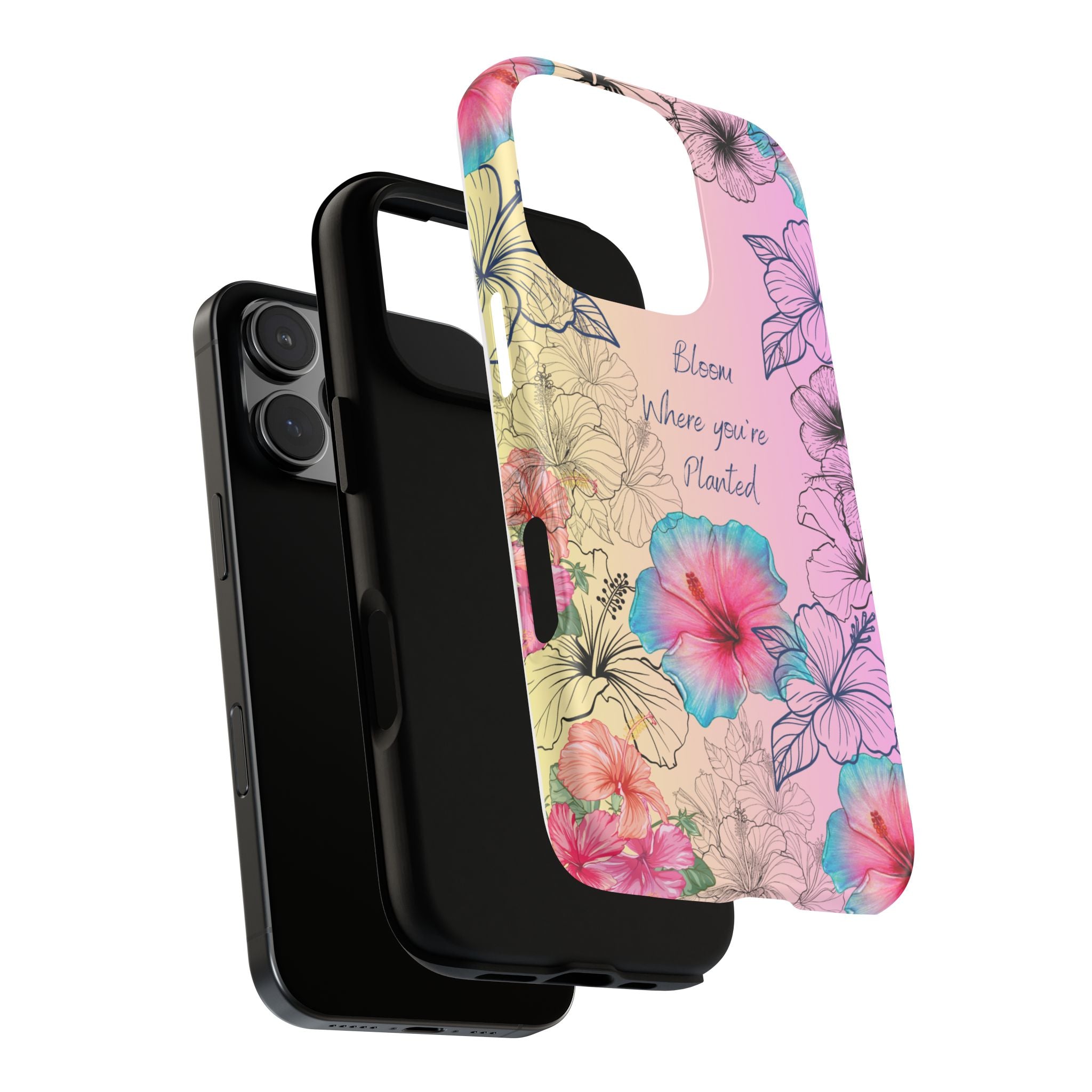 Bloom Where You're Planted Tough Phone Case