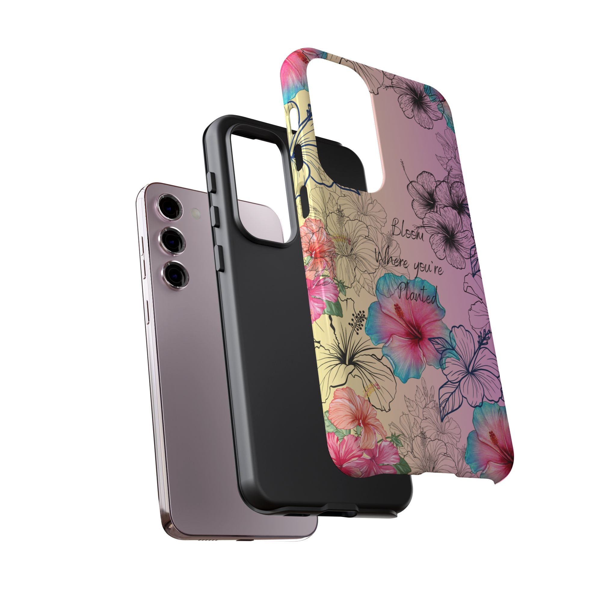 Bloom Where You're Planted Tough Phone Case
