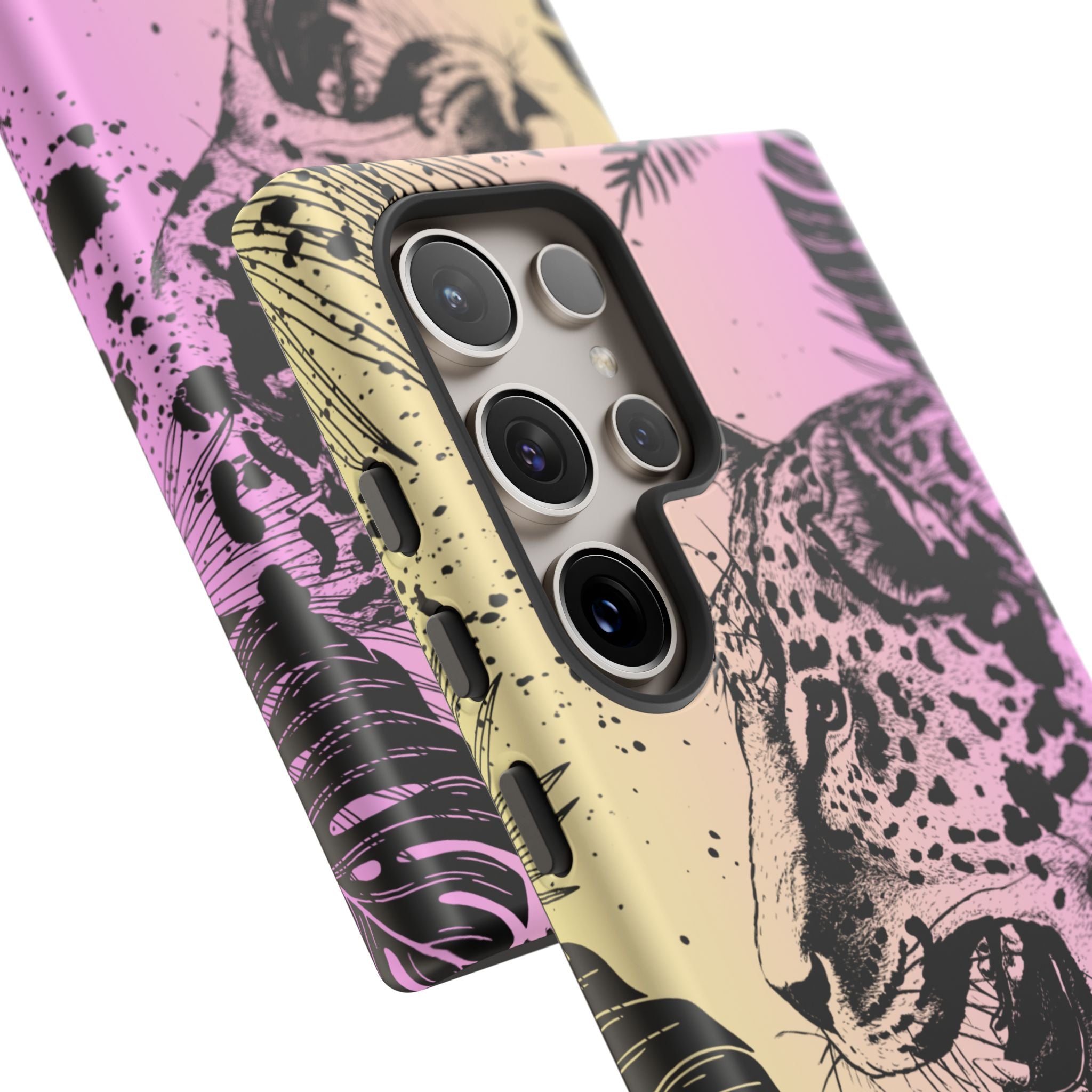 Be Strong and Courageous Tough Phone Case (Purple Hue)